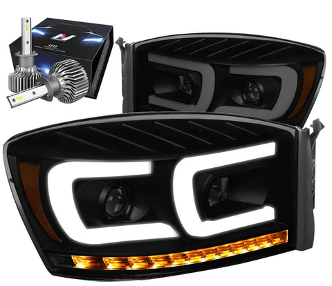 For 2015-2018 Ford Edge Chrome Clear Corner Projector Headlight Head Lamp+Tools DNA MOTORING