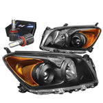 For 2015-2018 Ford Focus Led Drl+ Turn Signal Projector Headlight Black Clear DNA MOTORING