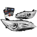 For 2015-2020 Chevy Suburban/Tahoe Led Drl Projector Headlight/Lamp Black/Amber DNA MOTORING
