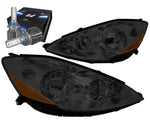 For 2016-2018 Civic Led Bar Black Housing Projector Headlight Head Lamps+Tools DNA MOTORING