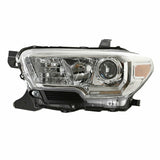 For 2016-2018 Toyota Tacoma Chrome Projector Headlight w/o LED DRL Left Side F1 RACING