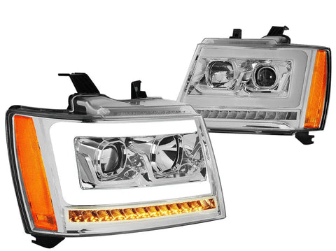 For 2017-2018 Elantra Oe Style Black Housing Amber Side Projector Headlight Lamp DNA MOTORING