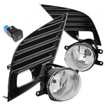 2018-2020 Toyota Camry Se Xse Oe Style Bumper Fog Light Lamps+Bezel+Switch DNA MOTORING