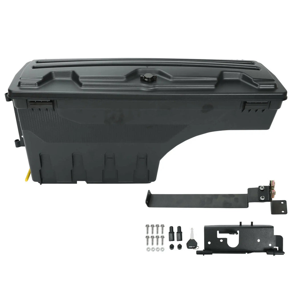 For 20192021 Ram 1500 Driver Side Swing Case Truck Bed Abs Storage To