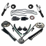 For 5.4 Ford F150 F250 Lincoln 3V Timing Chain Kit Cam Phaser Timing+cover Seal SILICONEHOSEHOME