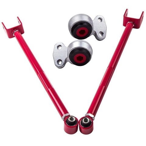 For BMW E46 Heavy Duty Front Control Arm Urethane Bushings  and Rear Control Arm MaxSpeedingRods