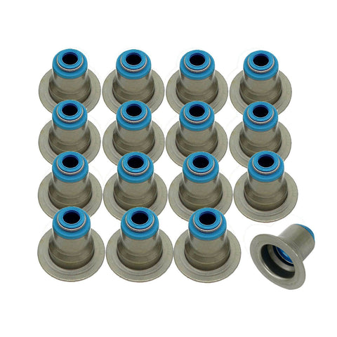 For Chevrolet GM Gen III IV LS Engines 2001+ Viton Tophat Valve Stem Seals Set SILICONEHOSEHOME