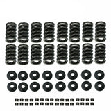 For Chevrolet Sbc 327 350 400 Valve Springs Kit .550" W/ Steel Retainers Locks BLACKHORSERACING