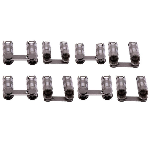 For Chevy SBC 350 265 - 400 V8 Hydraulic Roller Lifters and Link Bar Small Block MaxSpeedingRods