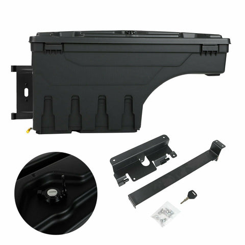 For Chevy Silverado GMC Sierra 07-18 Truck Bed Storage Box Toolbox Left Driver SILICONEHOSEHOME