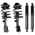 For Dodge Grand Caravan Chrysler Town Country Front Strut Spring and Rear Shocks ECCPP