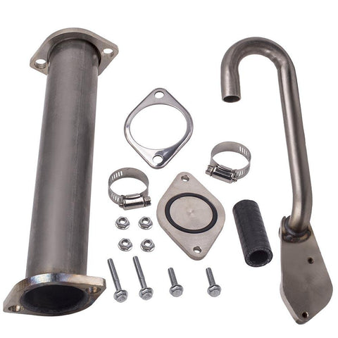 For Ford 2003-2007 F250 F350 6.0L Powerstroke Diesel EGR Bypass And Delete kit MaxSpeedingRods