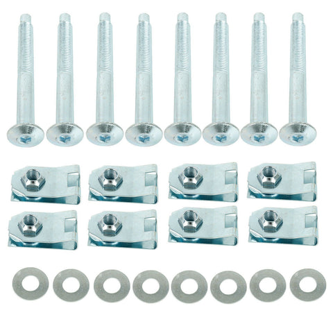 For Ford F250 F350 F450 F550 1999-2014 Truck Bed Mounting Bolt Nut Hardware Kit SILICONEHOSEHOME