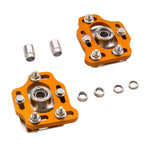 For Ford Mustang Coilover Camber Caster Plate Kit±3 1979-1989 Top Mount Pair MaxSpeedingRods