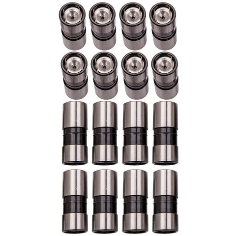 For GM SBC BBC for Chevy 283 305 327 350 454 Hydraulic Flat Tappet Lifters 16pcs MaxSpeedingRods