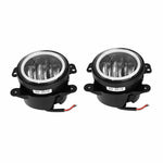 For Jeep Wrangler JK 07-17 7" Halo LED Headlight + LED DRL Fog Light Combo Kit F1 RACING