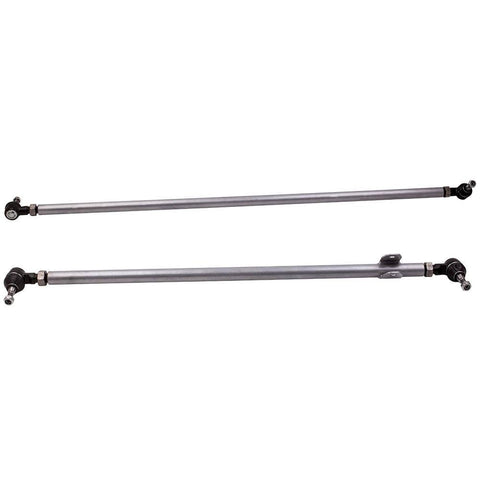For Land Rover Discovery 1999-2004 Front Steering Drag Link and Track Tie Rod Bar MaxSpeedingRods