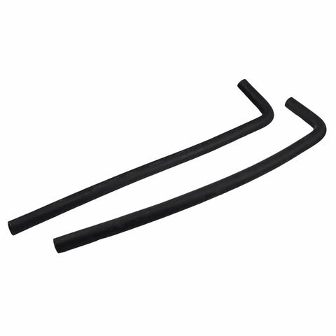 For Ls Swap Heater Hose 90 Degree Bend Molded Heater Hose 5/8 +3/4 Id X 4" X 24" BLACKHORSERACING