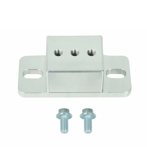 For Powerglide Chevy Th350 Th400 4L60E Solid Transmission Mount Billet Aluminum BLACKHORSERACING