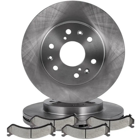 Front Brake Pads And Rotors For 2014-2016 Chevrolet Silverado 1500 4.3L 5.3L ECCPP