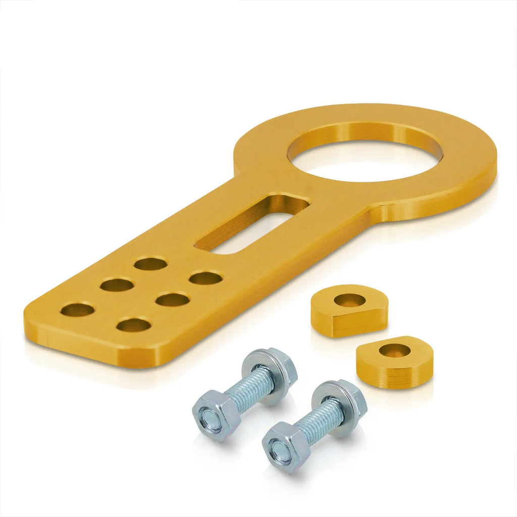 Front Bumper Tow Hook Hitch Hauling Kit Gold For Integra Rsx Nsx