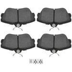 Front Ceramic Brake Pads For Ford Thunderbird Lincoln Continental Mercury Cougar ECCPP
