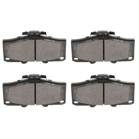 Front Ceramic Brake Pads Set For 1988 1989 1990-1995 Toyota 4Runner Low Dust ECCPP