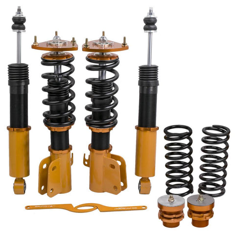 Front Complete Coil Spring Struts Rear Shocks compatible for Scion xB 2004-2006 Coilovers MaxpeedingRods