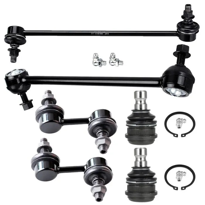 Front Lower Ball Joints Anti Sway Stabilizer Bar Linkage For 0205 Dod