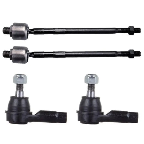 Front Steering Inner & Outer Tie Rod End Suspension For 2001 02 03 04 05 Kia Rio ECCPP