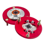 Front Top Mount Camber Plates Red for BMW E36 3 Series 318 320 323 325 M3 Pair MaxSpeedingRods