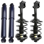 Front (2) Complete Struts Mounts Spring Rear (2) Shocks For 2003-2006 Acura MDX ECCPP