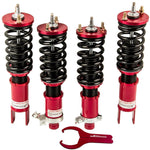 Full Assembly Coilovers Adjust Damper Shock Absorbers compatible for Honda Civic 1988-2000 MaxpeedingRods