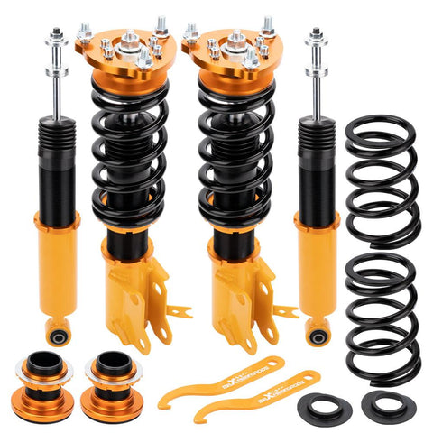 Full Coilover Suspension Lowering Kits Adjustable Height Struts compatible for Honda Civic 2006-2011 MaxpeedingRods