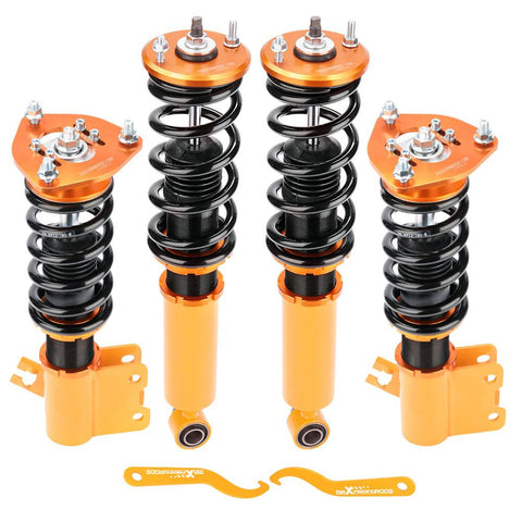 Full Coilovers Suspension Spring Kit compatible for Nissan Silvia s13 coilovers 180SX 240sx coilovers MaxpeedingRods