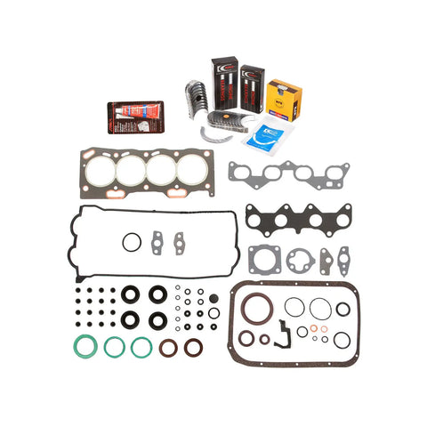 Full Gasket Set Bearings Rings Fit 92-95 Toyota Paseo 1.5 5EFE MIZUMOAUTO