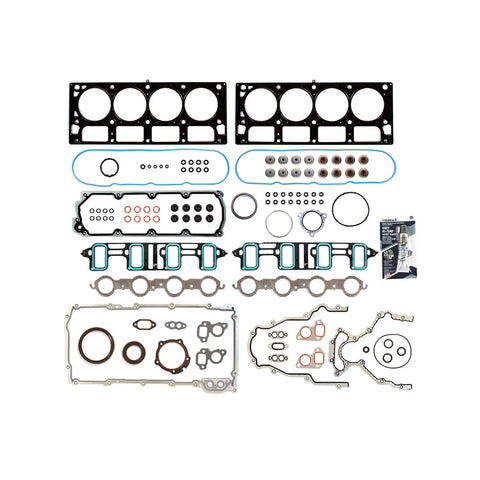 Full Gasket Set Fit 07-11 GMC Chevrolet 6.0L Cadillac 6.2L OHV VIN K G 2 MIZUMOAUTO