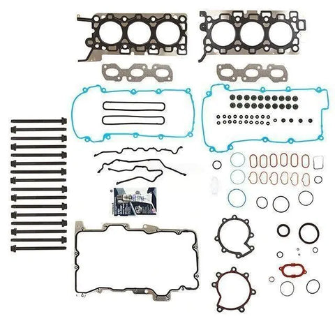 Full Gasket Set Head Bolts Fit 02-05 Jaguar X-Type 2.5L DOHC V6 24V MIZUMOAUTO