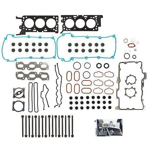Full Gasket Set Head Bolts Fit 2003-2007 Jaguar S-Type 3.0L V6 DOHC 24v MIZUMOAUTO