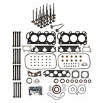 Full Gasket Set Intake Exhaust Valves Fit 03-05 Honda 3.0L SOHC J30A4 J30A5 MIZUMOAUTO