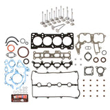 Full Gasket Set Intake Exhaust Valves Fit 91-98 Mazda Kia Ford Mercury 1.8L BP MIZUMOAUTO