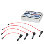 Galant/Eclipse 4G64 3G Ignition System Silicone Spiral Core Spark Plug Wire Red DNA MOTORING