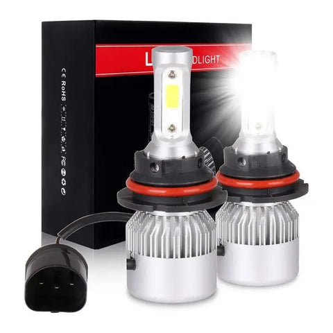 H11/H8/H9 LED Headlight Bulb High Low Beam Headlamp Conversion Kit - 80W 6000K 9600LM 2Pcs ECCPP