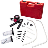 Hand Held Vacuum Pump Brake Bleeder Set Bleed tester Tool Kit 2 Jars Car Bike MAXPEEDINGRODS-NEW
