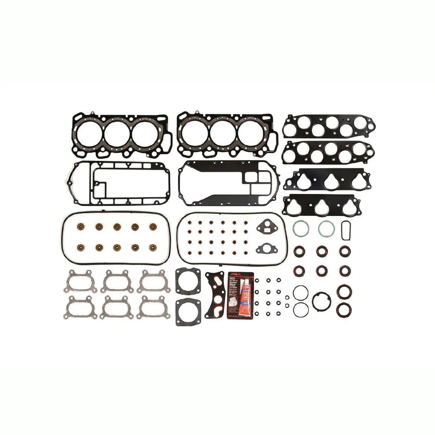 Engine Valve Cover Gasket Set Kit Fits 2005-2010 Honda Odyssey V6; 3.5L - 5