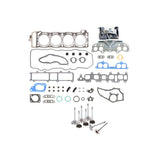Head Gasket Set Intake Exhaust Valves Fit 83-84 Toyota 4Runner Pickup 2.4L 22R MIZUMOAUTO