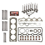 Head Gasket Set Intake Exhaust Valves Fit 98-02 Daewoo Lanos 1.6L DOHC A16 MIZUMOAUTO