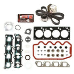 Head Gasket Set Timing Belt Kit Fit 00-02 Ford Escort 2.0 SOHC 8V VIN P MIZUMOAUTO