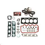 Head Gasket Set Timing Belt Kit Fit 00-02 Ford Escort 2.0 SOHC 8V VIN P MIZUMOAUTO