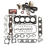 Head Gasket Set Timing Belt Kit Fit 03-05 Kia Rio 1.6 DOHC 16V A6D MIZUMOAUTO